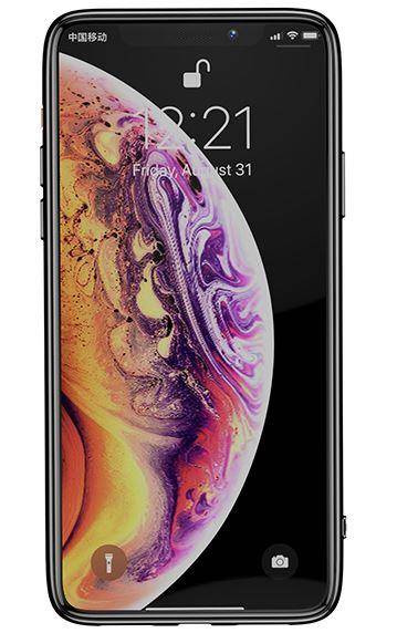 Hülle T-PHOX SHINY iPhone Xs MAX SCHWARZE HÜLLE