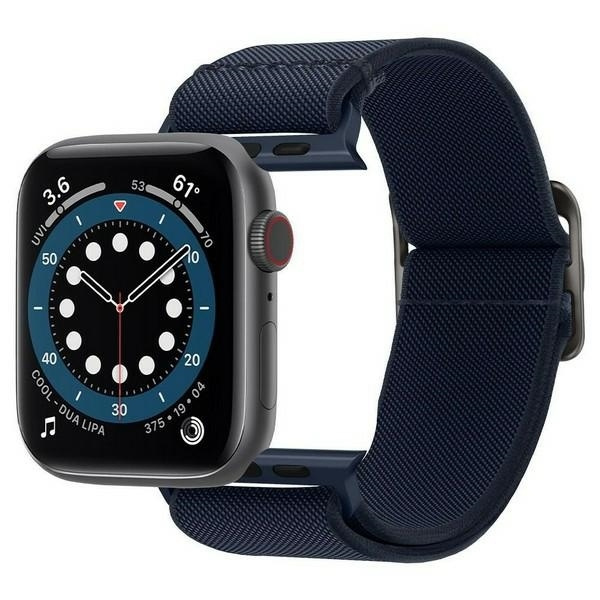 Bracelet SPIGEN Apple Watch 2 / 3 / 4 / 5 / 6 / SE (42/44mm) Fit Lite Navy Blue