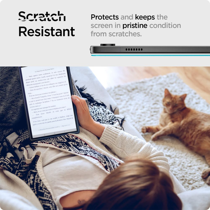 Verre trempé Spigen Glas.tr Slim Samsung Galaxy Tab A9+ Plus 11.0 X210 / X215 / X216 Clair