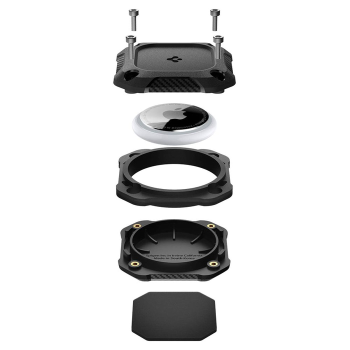 Spigen Tough Armor Apple AIRTAG 1 / 2 NEGRO