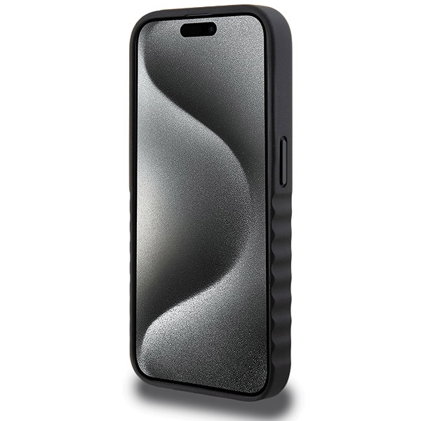 Etui Mercedes MEHCP15X23RCFK iPhone 15 Pro Max 6.7" czarny/black hardcase Smooth Leather Case