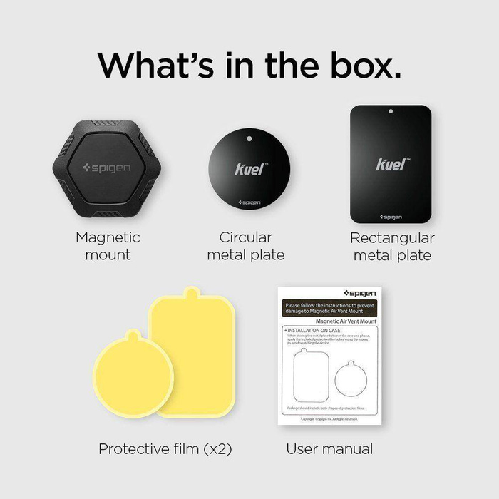 SPIGEN Qs11 Magnetische Autohalterung für den Luftauslass