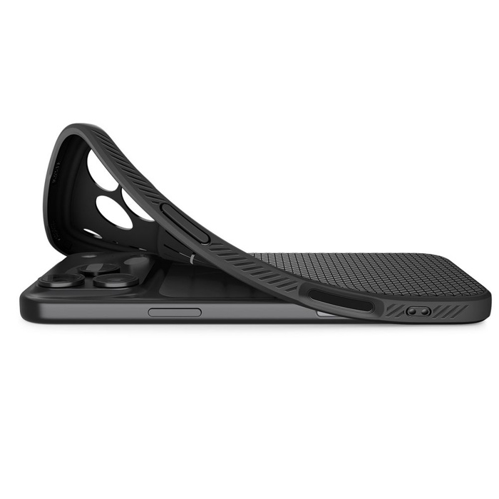 Case Spigen IPhone 17 PRO Liquid AIR MATTE BLACK