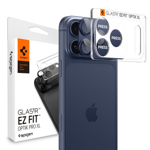 PROTECTEUR DE CAMÉRA Spigen OPTIK PRO XL GLAS.TR PROTECTEUR DE CAMÉRA "EZ FIT" IPhone 17 PRO MAX BLUE