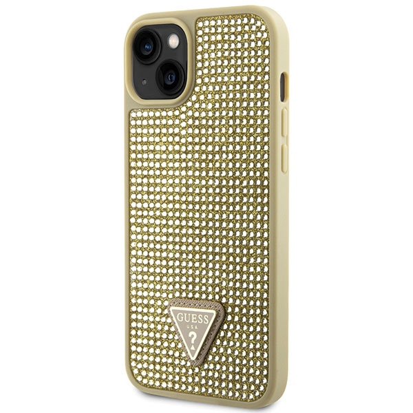 Funda Guess GUHCP14MHDGTPD iPhone 14 Plus 6.7" oro/oro durocase Rhinestone Triangle Case