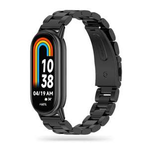 Hülle Tech-protect Edelstahl Xiaomi Smart Band 8 / 8 Nfc Schwarz Case