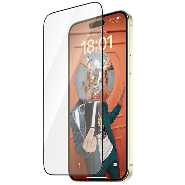 PanzerGlass Re:fresh Glass iPhone 15Plus 6.7" Ultra-Wide-Fit Screen Protection Easy Aligner 2823