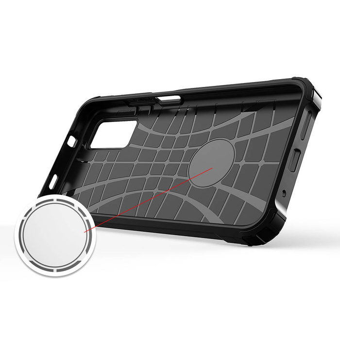 Hybrid Armor robuste TPU/PC Panzer Handyhülle Hard Case für Xiaomi Redmi Note 10 5G / Poco M3 Pro golden