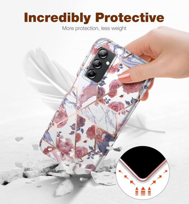 Coque Tech-protect Velar Galaxy A14 5G Marble Case