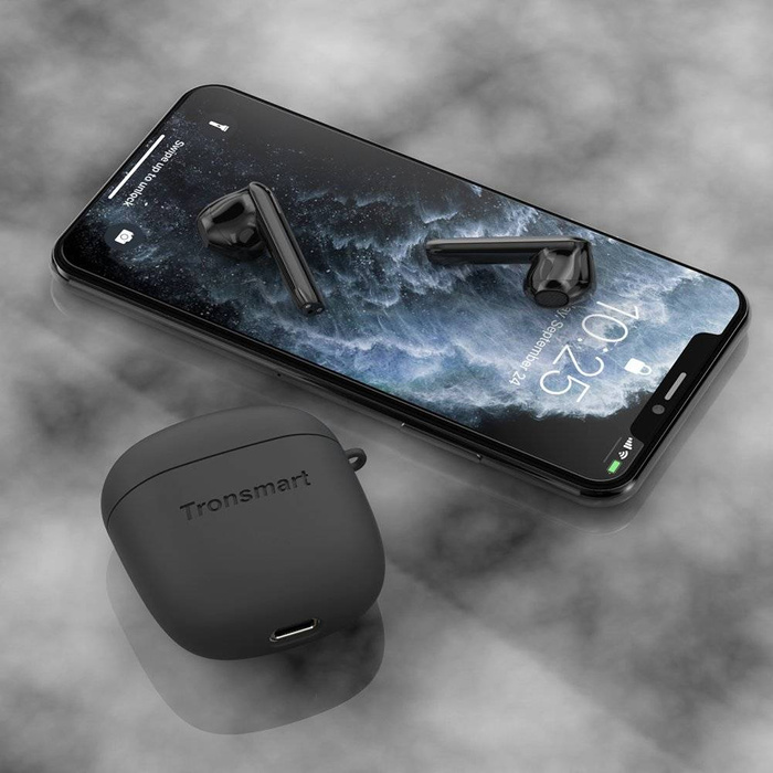 Tronsmart Earphone Case étui en silicone pour casque vert
