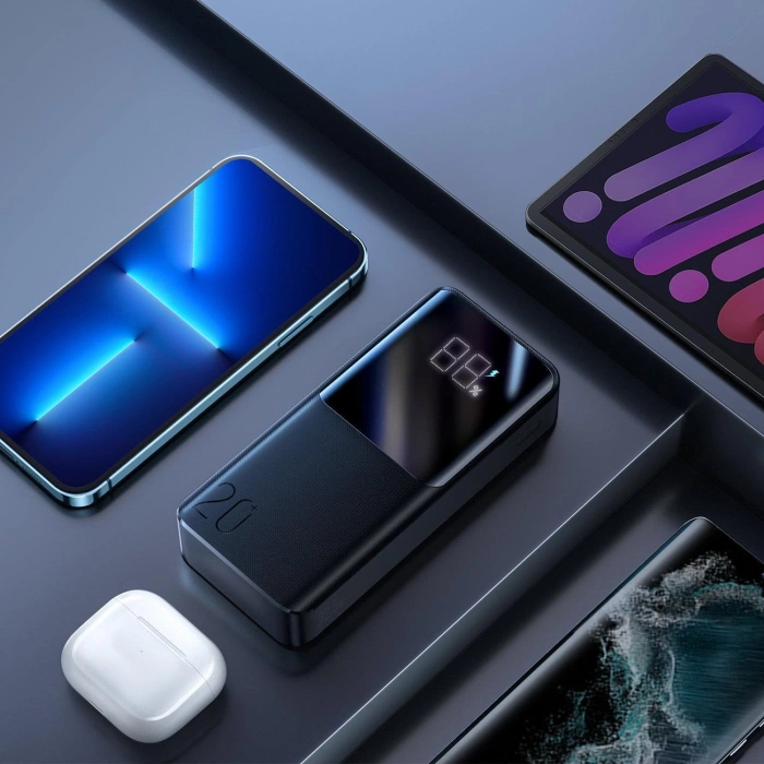 Joyroom powerbank 20000mAh 22.5W PD QC3.0 AFC black (JR-QP192)