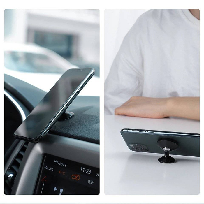 Wozinsky Magnetic Car Dashboard 360 Autoadhesivo Negro (WMH-05)