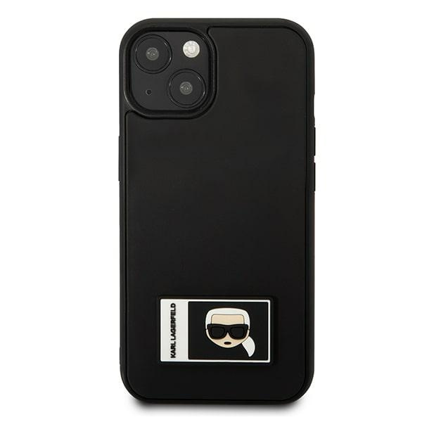 Case KARL LAGERFELD Apple iPhone 13 Iconik Patch Black Hardcase