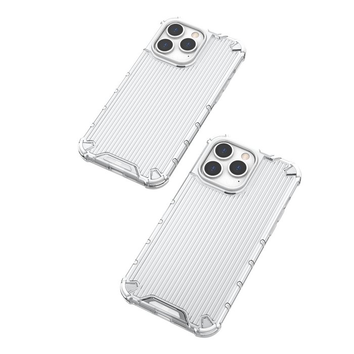 Ombre Protect Case für iPhone 13 Pro gepanzerte Hülle rosa und blau