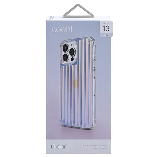 Custodia Uniq Coehl Linear iPhone 13 Pro / 13 6.1&quot; opale / iridescente