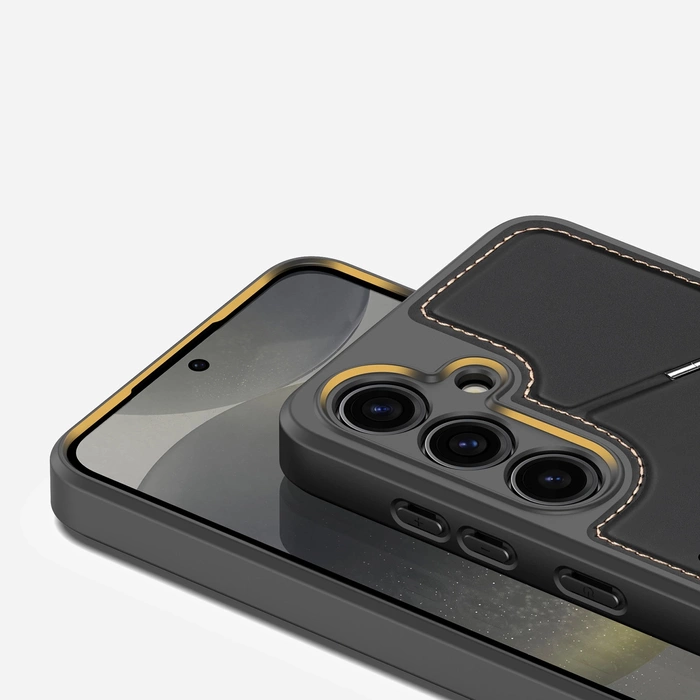 Rafi II Mag Hülle für Samsung S24 – Schwarz