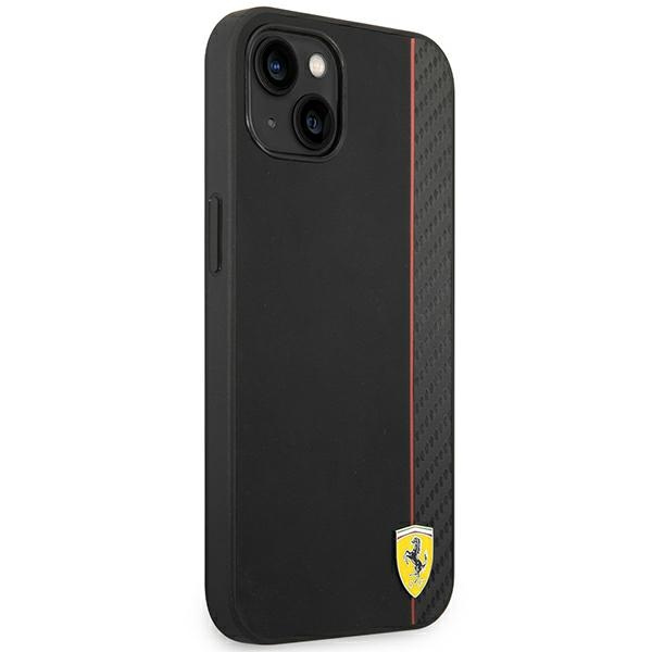 Ferrari FEHCP14MAXBK iPhone 14 Plus 6,7" schwarz/schwarz hartcase Carbon