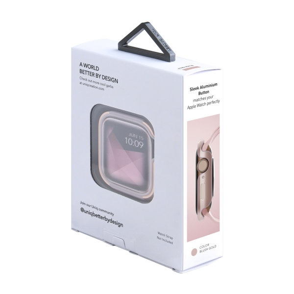 Custodia Uniq per Apple Watch Serie Valencia 4/5/6 / SE 40 mm. oro rosa / rosa oro cipria