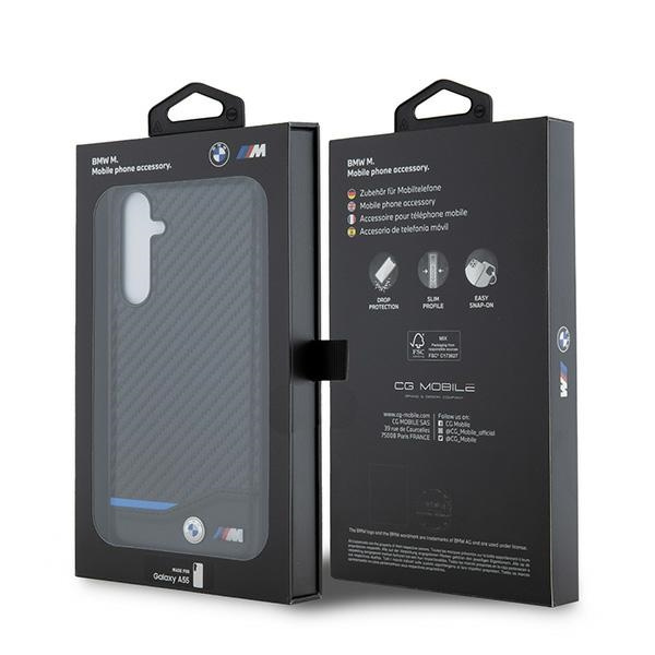 Case BMW BMHCSA5522NBCK A55 A556 black/black Leather Carbon