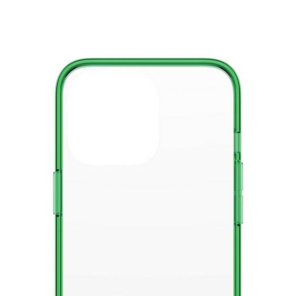 PanzerGlass ClearCase iPhone 13 Pro 6.1" Antibakteriell Militärische Qualität Lime 0339