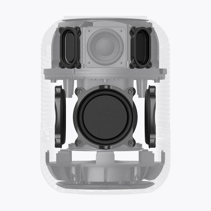 Tronsmart Element T6 Max 60W hordozható Bluetooth 5.0 vezeték nélküli hangszóró fekete (365144)