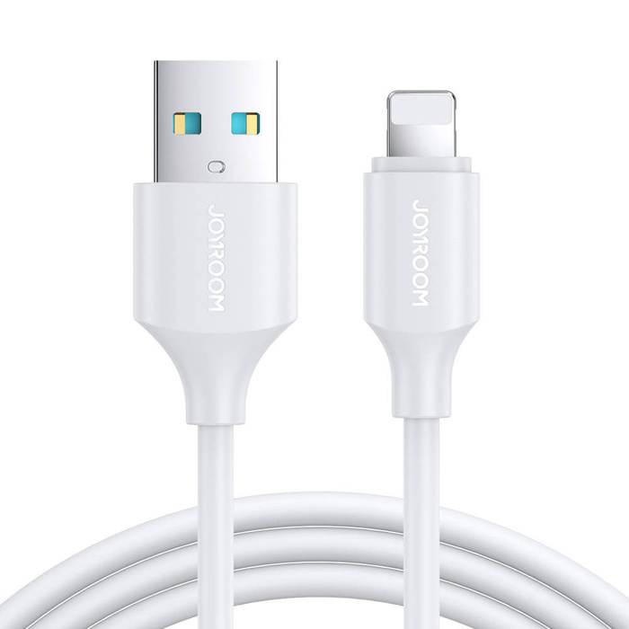 Cable de carga/datos USB Joyroom - Lightning 2.4A 2m blanco (S-UL012A9)