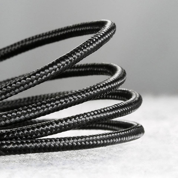 Baseus Cafule Cable odolný nylonový kabel USB / micro USB 2A 3M černo-červený (CAMKLF-H91)