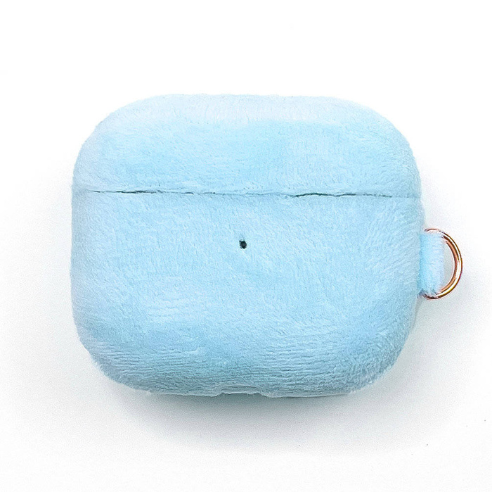 Kingxbar Plush Pods Case AirPods 3 Case Plush Cover Kopfhörer Cover Blau