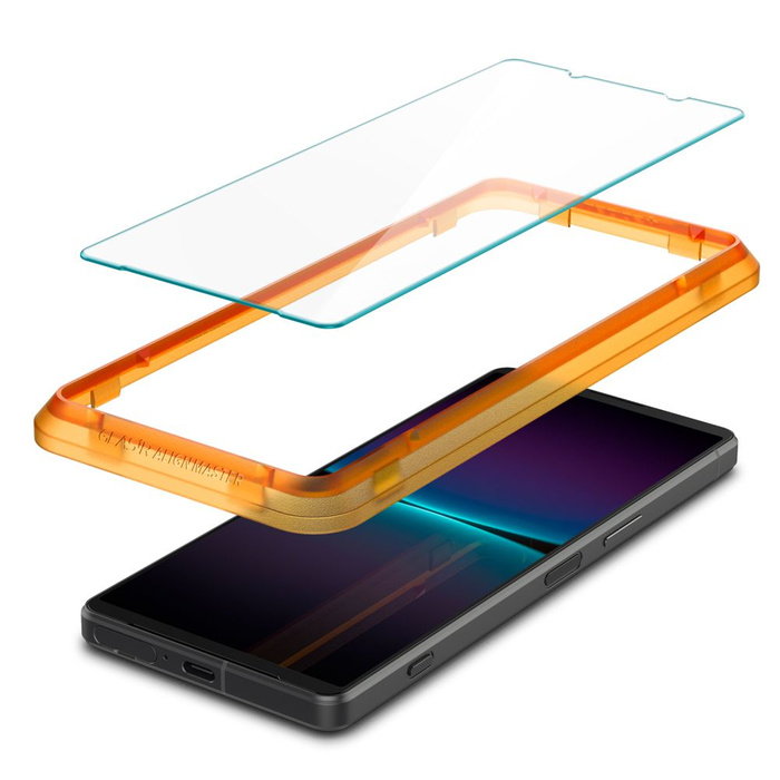 Vidrio Templado Spigen Alm Glas.tr Paquete de 2 Sony Xperia 1 Vi Transparente