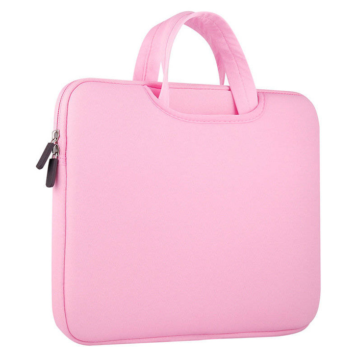 Sac universel pour ordinateur portable 15,6 '' organiseur pour tablette rose