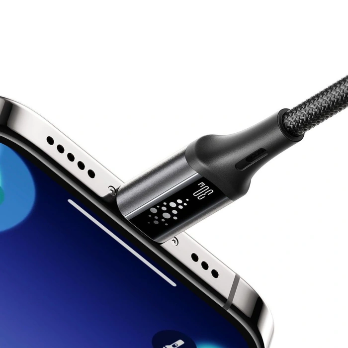 Kabel Joyroom S-A60 StarTalk 30W USB-C- Lightning 1,2m - czarny