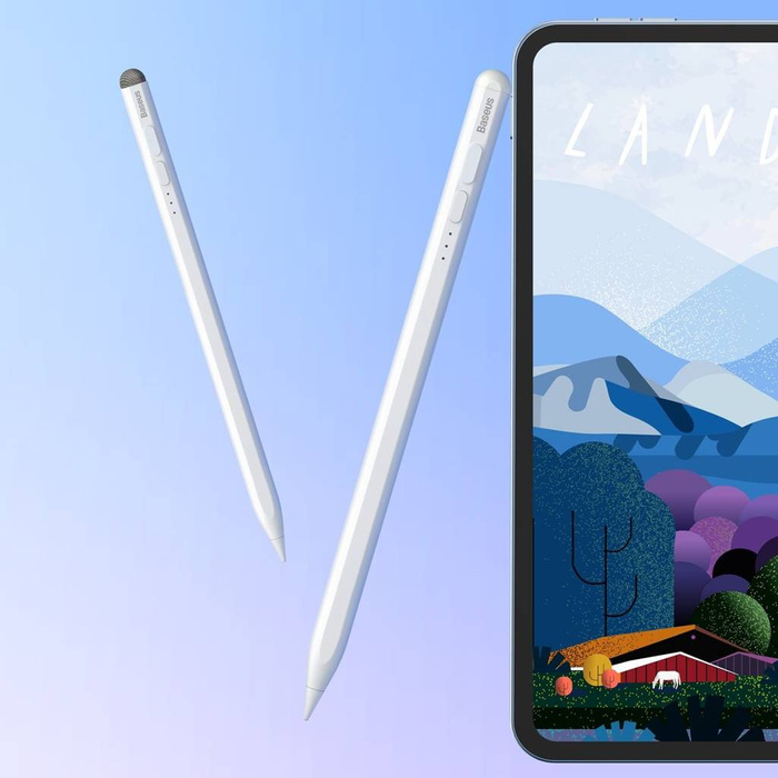 Stylet actif / passif pour iPad Baseus Smooth Writing 2 SXBC060302 - blanc