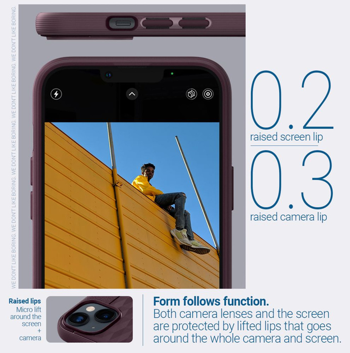 Case Caseology PARALLAX Mag MagSafe IPhone 14 PLUS BURGUNDY