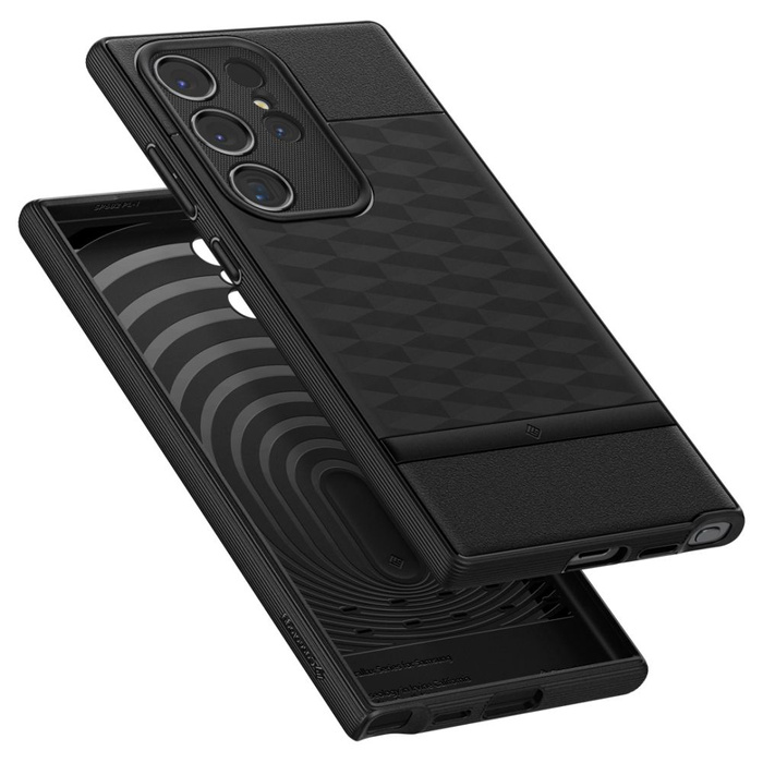 Funda Caseology Parallax Samsung Galaxy S24 Ultra MATTE Negro Case