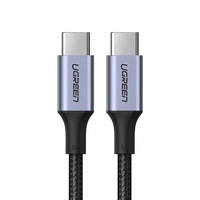Cable USB-C a USB-C UGREEN US316, 100W, 1,5m (negro)