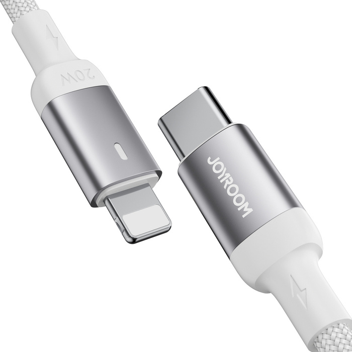 Câble Joyroom USB C - Lightning 20W Série A10 2 m blanc (S-CL020A10)
