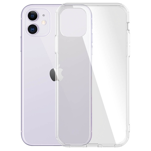 Obal PanzerGlass čiréCase iPhone 11/Xr Antibakteriální Vojenská kvalita čirá 0426 Case