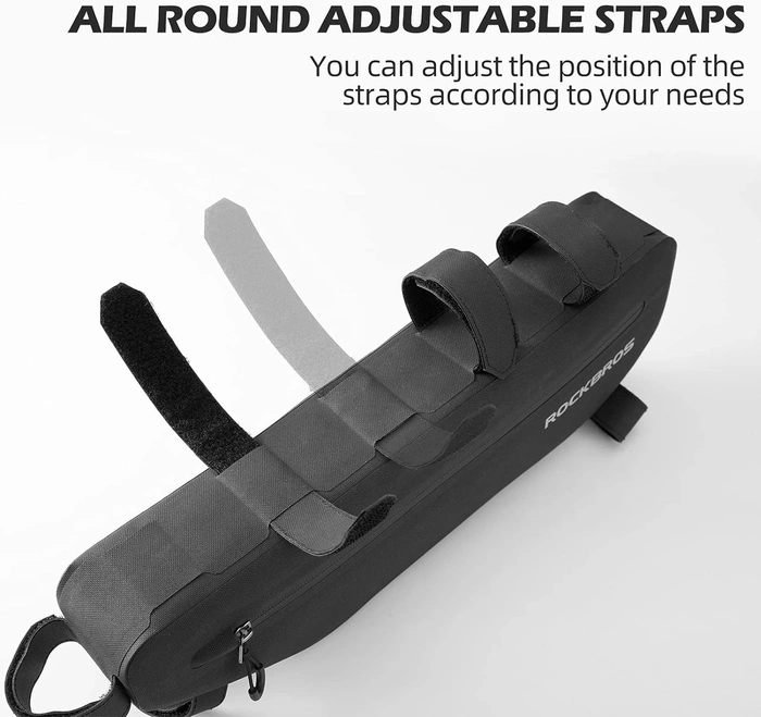 Rockbros AS-043 Fahrradtasche mit Klettverschluss 3l - schwarz