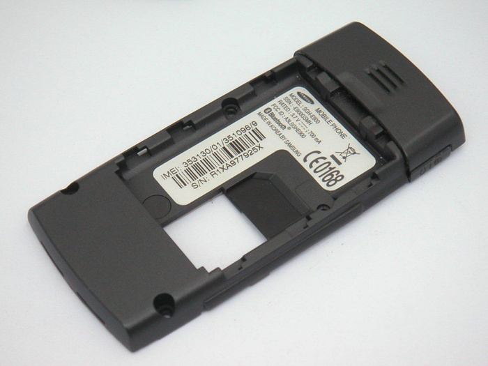 Etui SAMSUNG E900 complet Original Grade B Noir