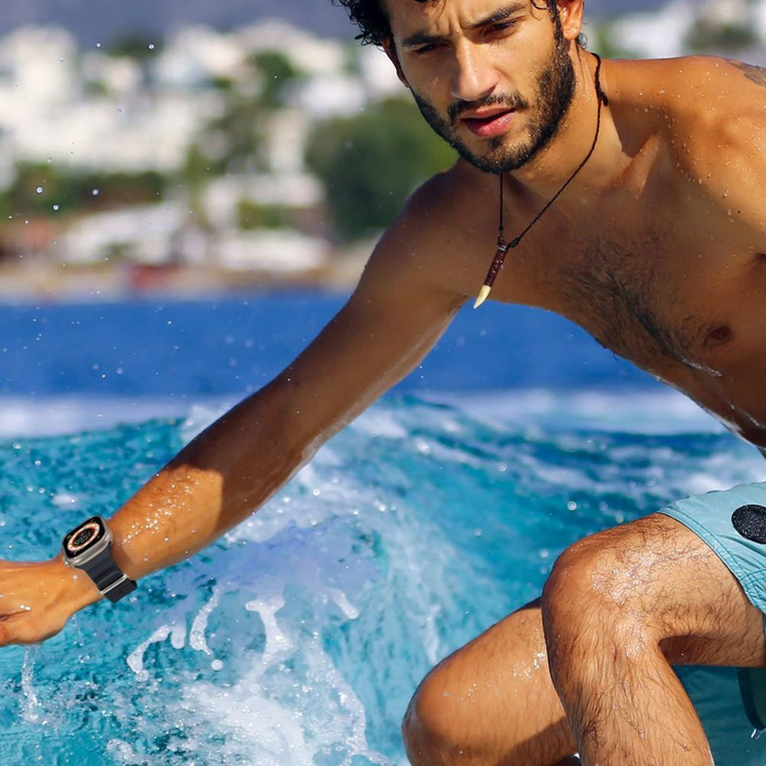 TECH-PROTECT ICONBAND PRO Apple Watch 4 / 5 / 6 / 7 / 8 / SE / ULTRA (42 / 44 / 45 / 49 MM) FEKETE