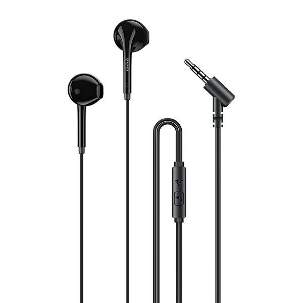AWEI Stereo- Kopfhörer PC-7 3,5 mm Klinke schwarz / schwarz