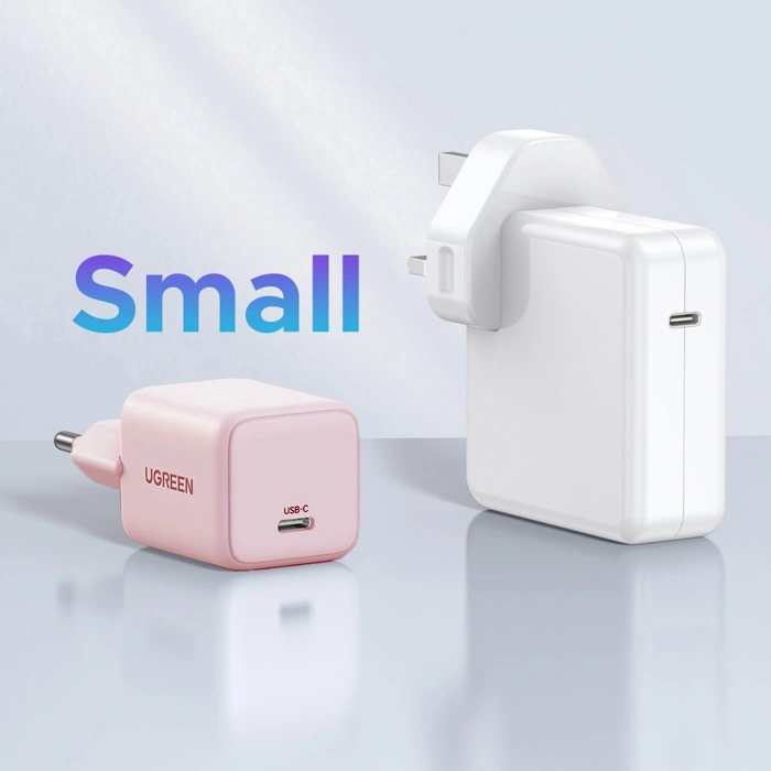 Ugreen X512 20W GaN 1x USB-C Wall Charger - Pink