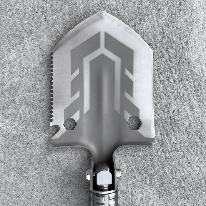 Multifunctional folding shovel 10in1 survival knife screwdriver glass breaker