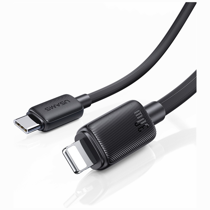 Kabel USAMS KY Series US-SJ692 30W USB-C do Lightning 1m biały