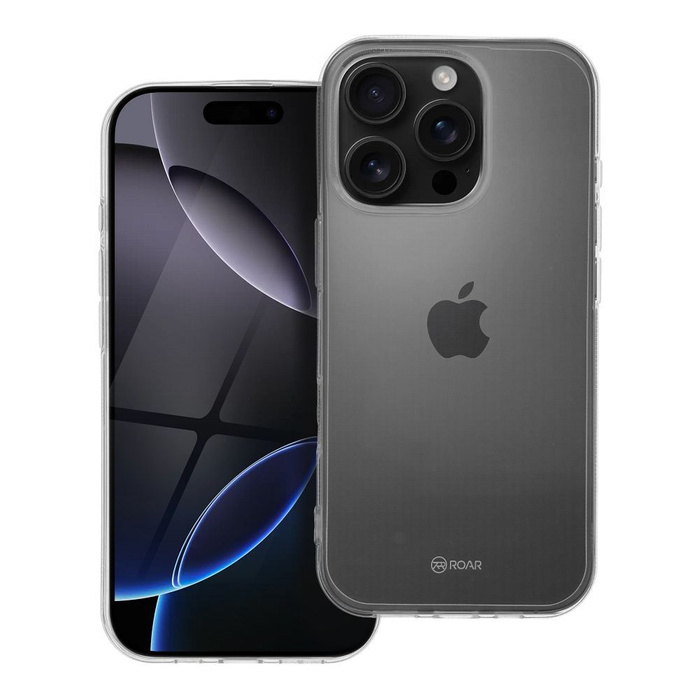 ROAR futerał ALL DAY COLORFUL JELLY do IPHONE 16 Pro transparentny