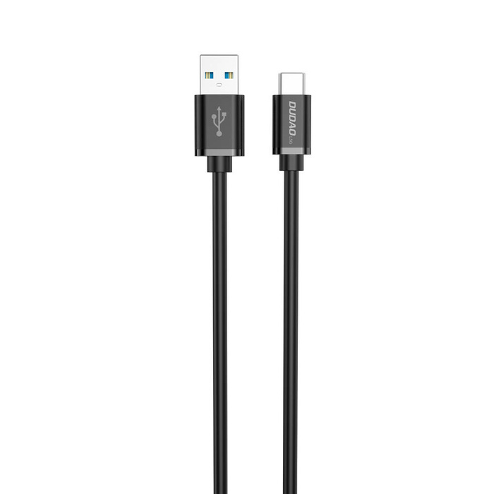 Dudao kabel Kabel USB - USB Typ C Super Fast Charge 1 m schwarz (L5G-Schwarz)