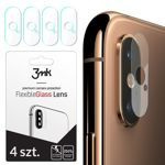 3MK Apple Iphone XS Max Kamera Objektiv Hybrid Glas 4 Stk. FlexibleGlass
