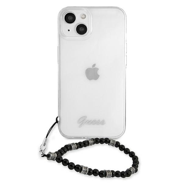 Coque GUESS Apple iPhone 13 Mini Black Pearl Clear Hardcase