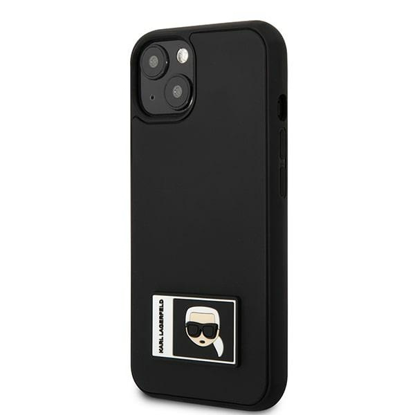 Case KARL LAGERFELD Apple iPhone 13 Mini Iconik Patch Black Hardcase