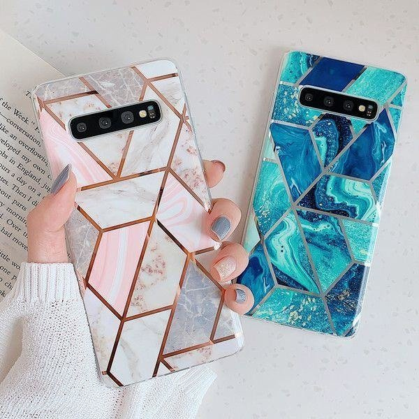 Case TECH-PROTECT Marble Huawei P40 Lite Pink Case